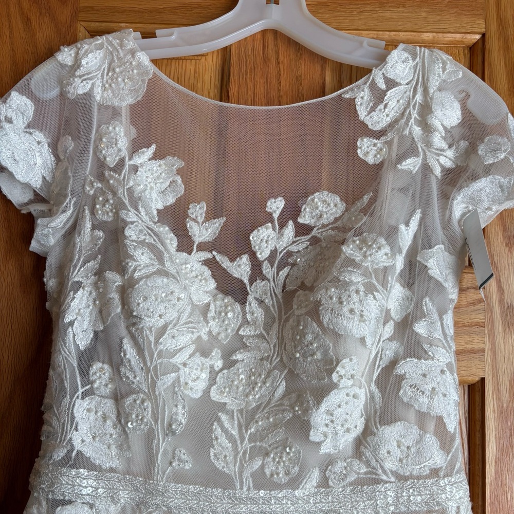 💙($1058) Melissa Sweet NWT wedding dress - Picture 9 of 12